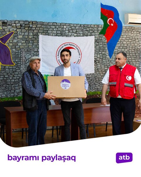 Azər Türk Bank Qurban bayramı münasibətilə sosial layihə həyata keçirib