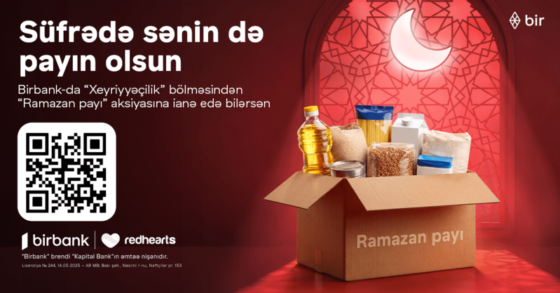 Qırmızı Ürəklər Fondundan Ramazan ayında həmrəylik çağırışı