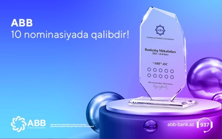 ABB on nominasiyanın onunda da qalib oldu