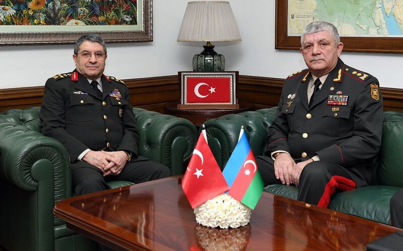 Azərbaycan və Türkiyənin generalları görüşdü: Hərbi əməkdaşlıq məsələləri müzakirə olundu