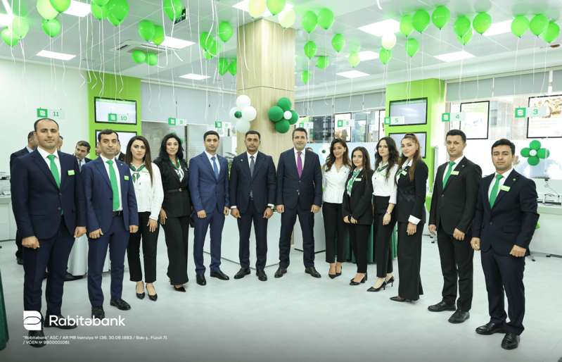 Rabitəbank 32-ci filialını Bakıxanovda açdı