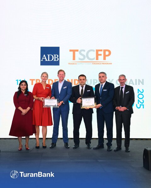 TuranBank "Ən yaxşı KOS maliyyələşməsi layihəsi" nominasiyası üzrə beynəlxalq mükafata layiq görülüb