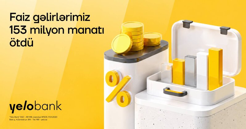 Yelo Bank 2026-cı ilin 3-cü rübünü artımla başa vurdu