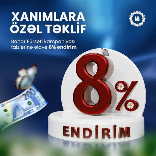 Azərbaycan banklarından 8 Mart təklifləri – Hədiyyələr, Endirimlər, Güzəştlər