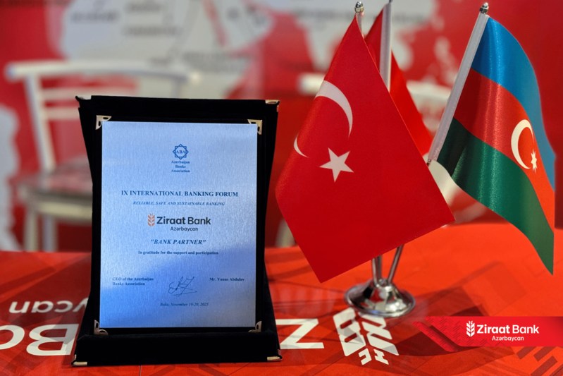 Ziraat Bank Azərbaycan IX Beynəlxalq Bankçılıq Forumunun tərəfdaşı və iştirakçısı olub