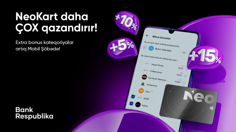 NeoKart ilə artıq Extra Bonuslar qazana biləcəksiniz