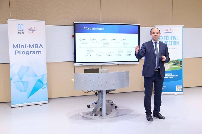 Bank of Baku üçün ADA Universitetində II mini MBA proqramı başladı