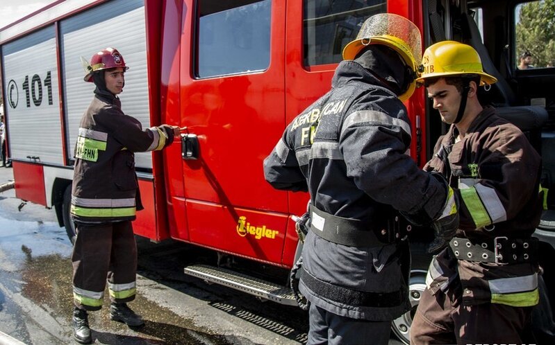 Hökməlidə obyekt yanır