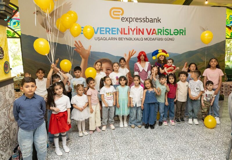 Expressbank Vətən Müharibəsi iştirakçılarının övladları üçün tədbir keçirdi