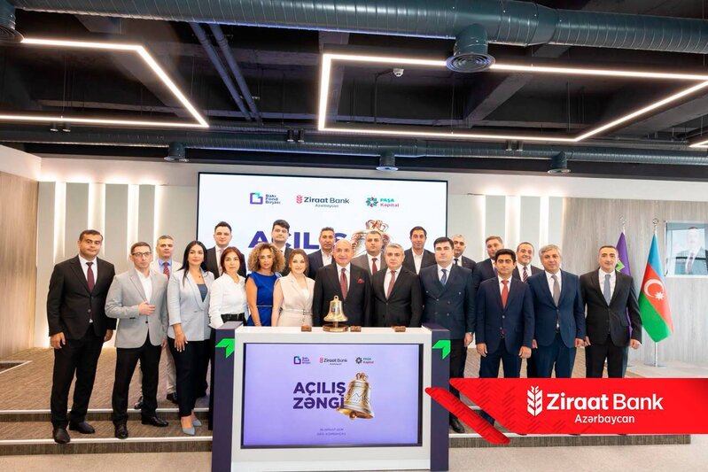 Ziraat Bank Azərbaycanın ilk istiqraz emissiyası üçün 