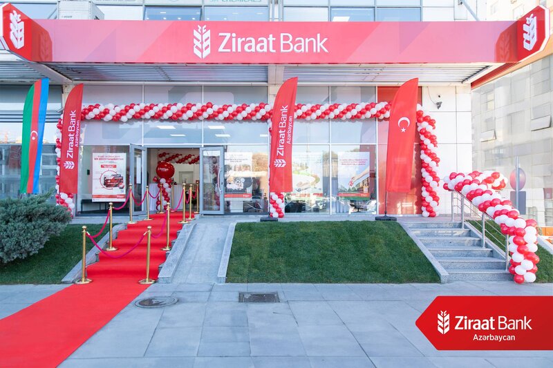 Ziraat Bank Azərbaycan Bakının Babək prospektində sayca 8-ci filialının açılışını etdi