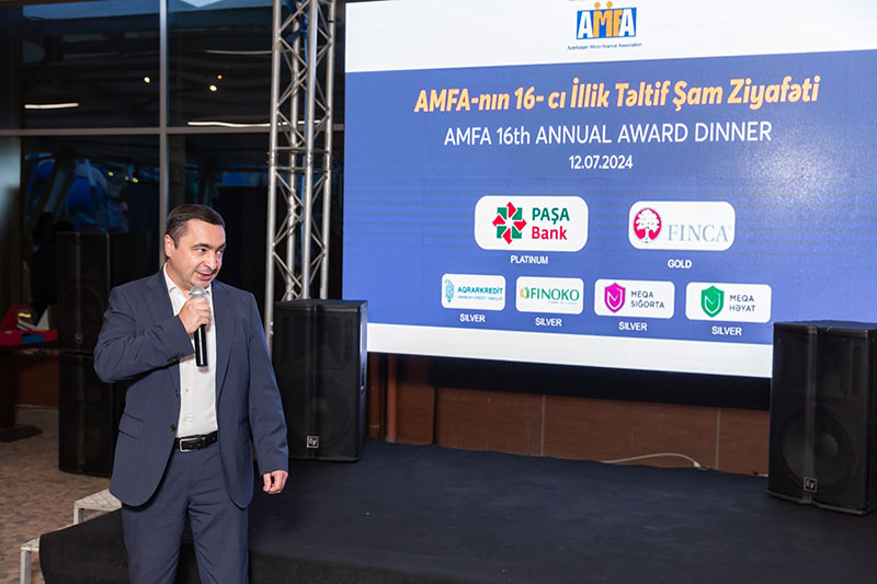 AMFA-nın 16-cı İllik Təltif Şam Ziyafəti keçirilib, BOKT və rəhbərləri mükafatla təltif olunub