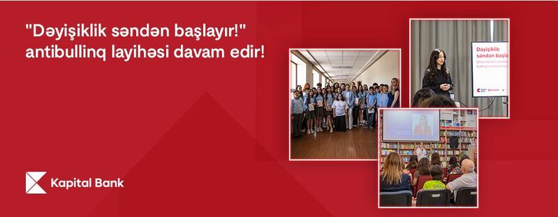 18 nömrəli tam orta məktəbdə bullinqə qarşı maarifləndirmə sessiyaları keçirildi