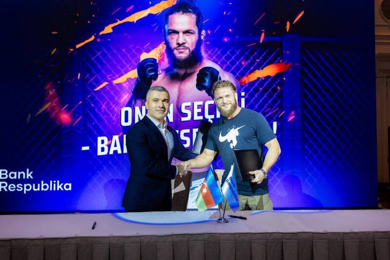 Bank Respublika və UFC ulduzu Rafael Fiziev arasında əməkdaşlıq sazişi imzalandı