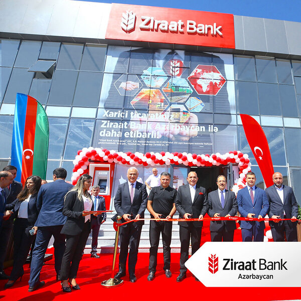 Ziraat Bank Azərbaycan sayca 9-cu filialının açılışını edib