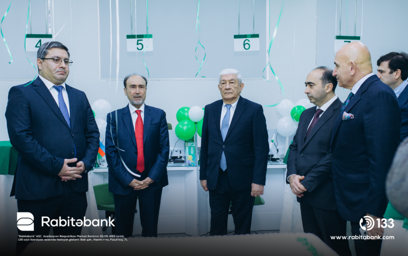 Rabitəbank yeni konseptli Naxçıvan filialinin açılışını etdi