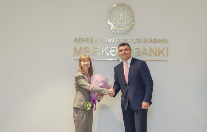 Mərkəzi Bankda Dünya Bankının nümayəndə heyəti ilə görüş keçirilib