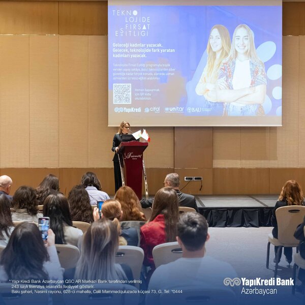 Yapı Kredi, Texnologiyada Fürsət Bərabərliyi proqramını Azərbaycana gətirdi