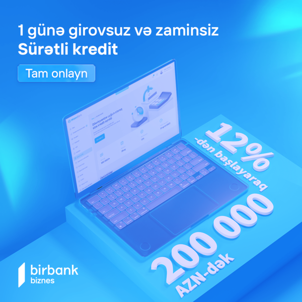 Birbank Biznes-də yeni 