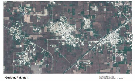 Pakistanda təbii fəlakət 100 km enində göl yaratdı - FOTO/VİDEO