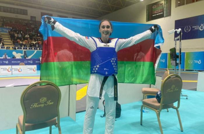 İslamiada: Azərbaycan taekvondoçusu qızıl medal qazandı