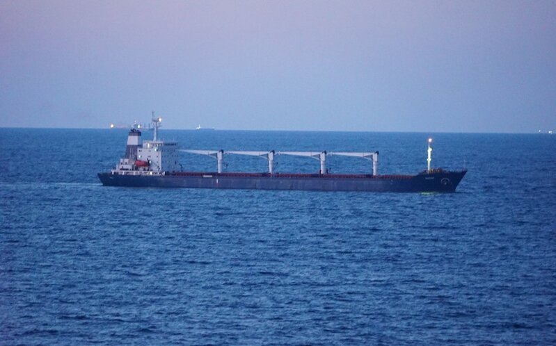 Ukrayna qarğıdalısını daşıyan ilk yük gəmisi İstanbula çatıb