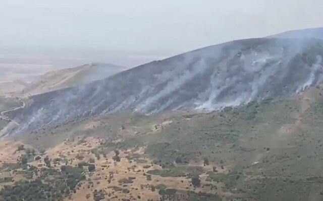 Qubanın Təngəaltı kəndində yanğın lokallaşdırıldı