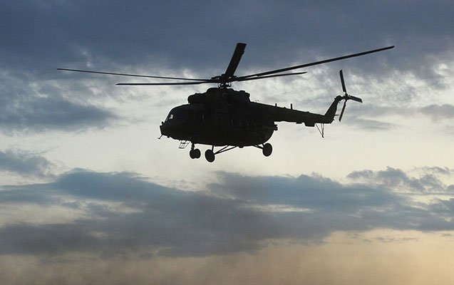 Türkiyədə helikopter qəzaya uğradı - Yaralılar var