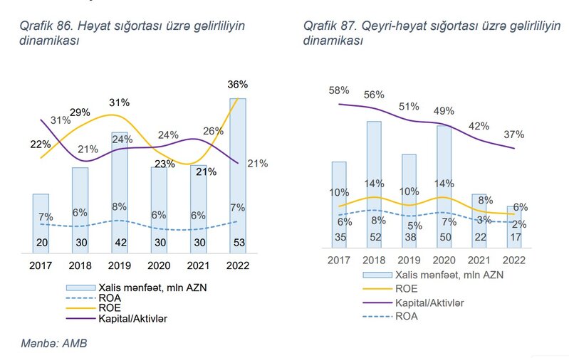 Azərbaycanın qeyri-həyat sığortası sektorunun mənfəətliliyi azalıb