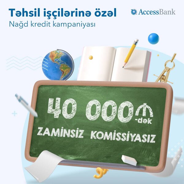 Təhsil işçiləri üçün AccessBank-dan özəl kampaniya