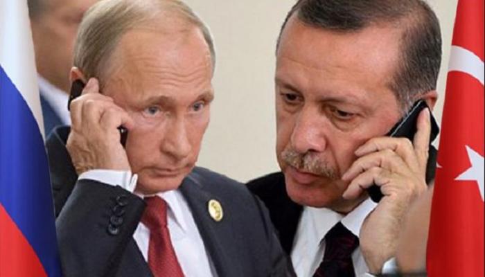 Ərdoğan və Putin arasında telefon danışığı oldu