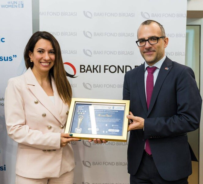 AccessBank BMT-nin İnkişaf Proqramından təşəkkürnamə aldı