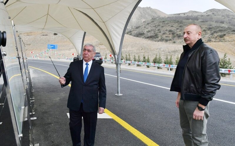 Prezident Talış-Tapqaraqoyunlu-Qaşaltı sanatoriyası yolunun açılışını edib