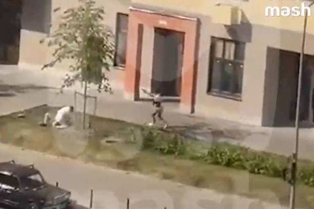 Rusiyada miqrantlar arasında silahlı atışma - ANBAAN VİDEO