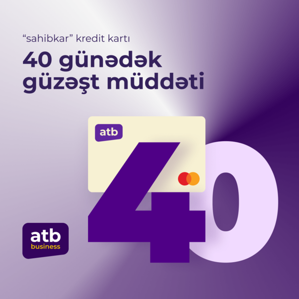 Azər Türk Bankdan sahibkarlara güzəşt müddətli kredit xətti