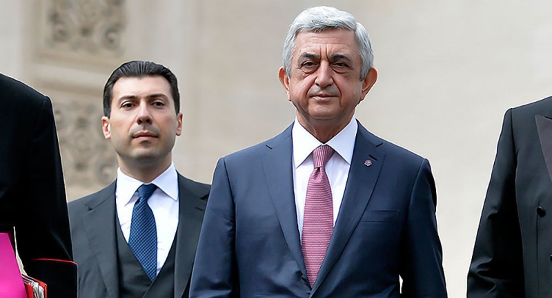 İnterpol Serj Sarkisyanın kürəkəninin axtarışını dayandırdı